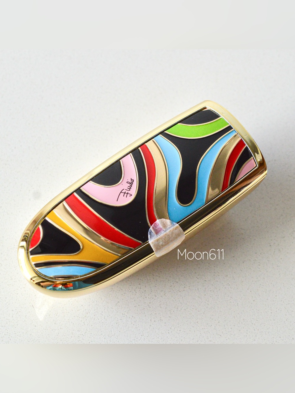 Guerlain Rouge G Pucci Mirror Lipstick Case - Marmo Kiss - Sold Out & VHTF BNIB